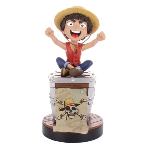 One Piece Soporte Cably Guys Luffy 20 cm