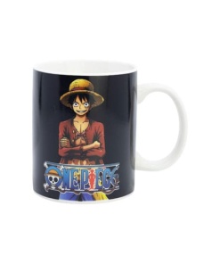 One Piece Taza sensitiva al calor Luffy 325 ml