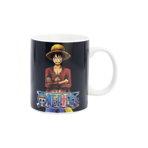 One Piece Taza sensitiva al calor Luffy 325 ml