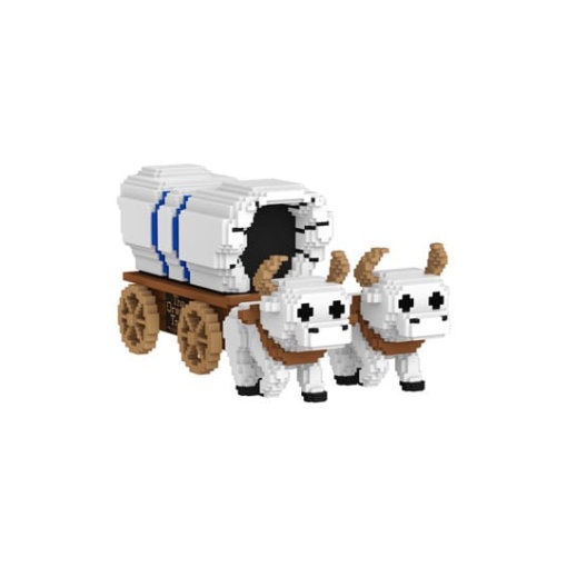 Oregon Trail POP! Rides Super Deluxe Vinyl Figura Ox & Wagon 15 cm