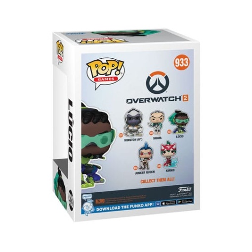 Overwatch 2 POP! Games Vinyl Figura Lúcio 9 cm