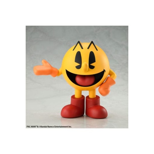 Pac-Man Estatua PVC SoftB Half PAC-MAN (re-run) 15 cm