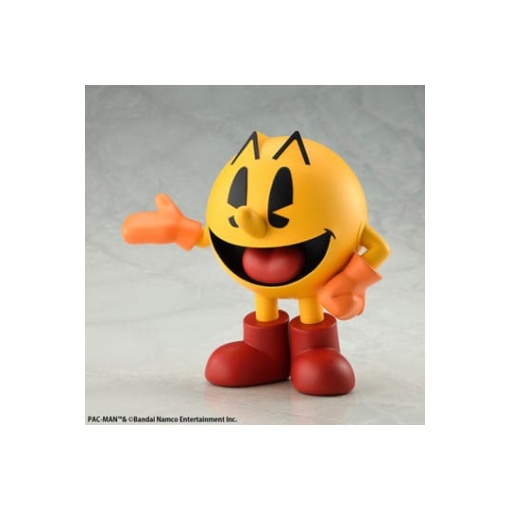 Pac-Man Estatua PVC SoftB Half PAC-MAN (re-run) 15 cm