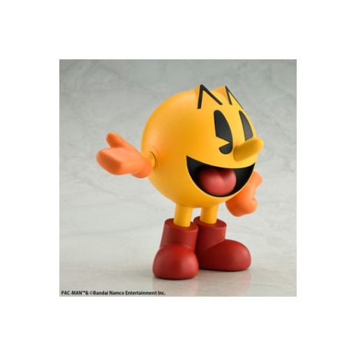 Pac-Man Estatua PVC SoftB Half PAC-MAN (re-run) 15 cm