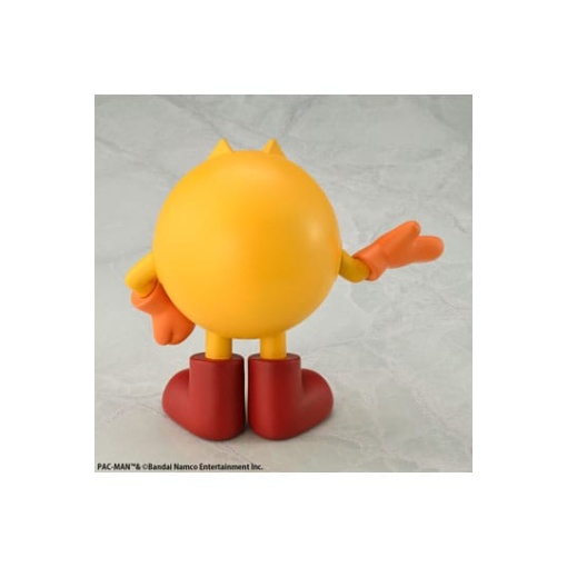 Pac-Man Estatua PVC SoftB Half PAC-MAN (re-run) 15 cm