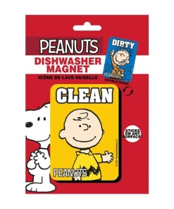 Peanuts: Clean Dirty Dishwasher Magnet