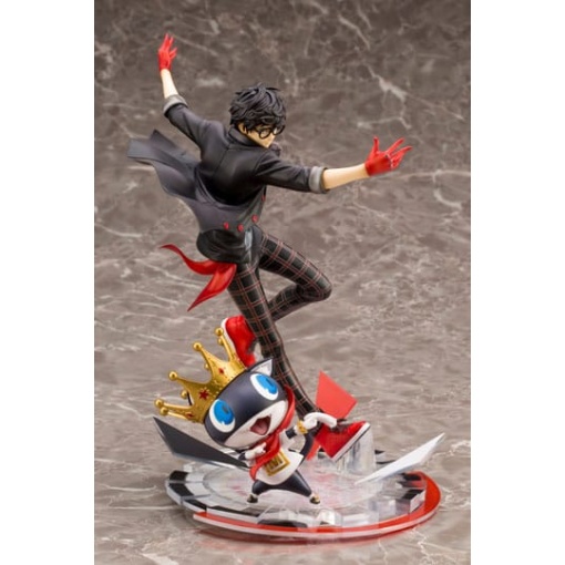 Persona 5 Dancing Star Night Estatua ARTFXJ PVC 1/8 Hero & Morgana 25 cm