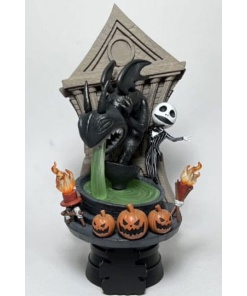 Pesadilla antes de Navidad Diorama PVC D-Stage The King of Halloween 15 cm