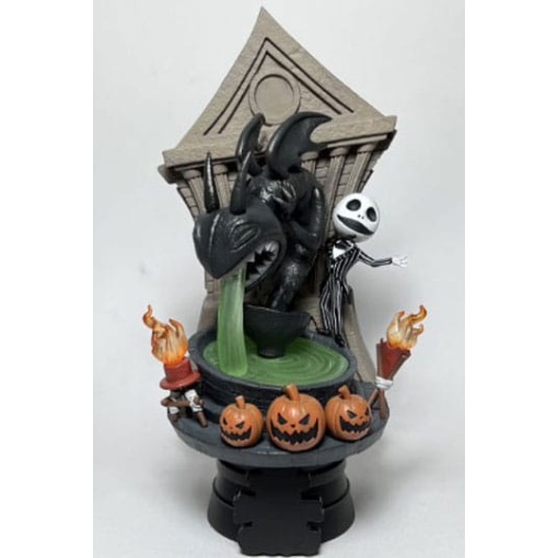 Pesadilla antes de Navidad Diorama PVC D-Stage The King of Halloween 15 cm