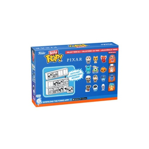 Pixar Pack de 4 Figuras Bitty POP! Vinyl Up 2