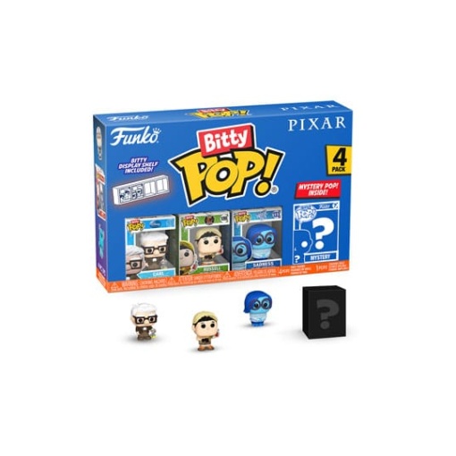 Pixar Pack de 4 Figuras Bitty POP! Vinyl Up 2