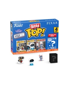 Pixar Pack de 4 Figuras Bitty POP! Vinyl Wall-E 2