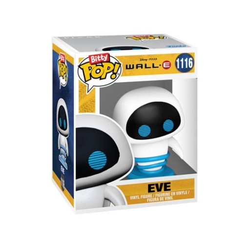 Pixar Pack de 4 Figuras Bitty POP! Vinyl Wall-E 2