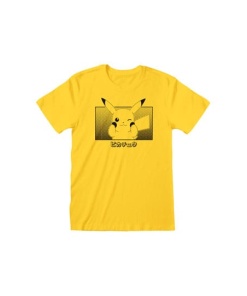 Pokemon Camiseta Pikachu Katakana