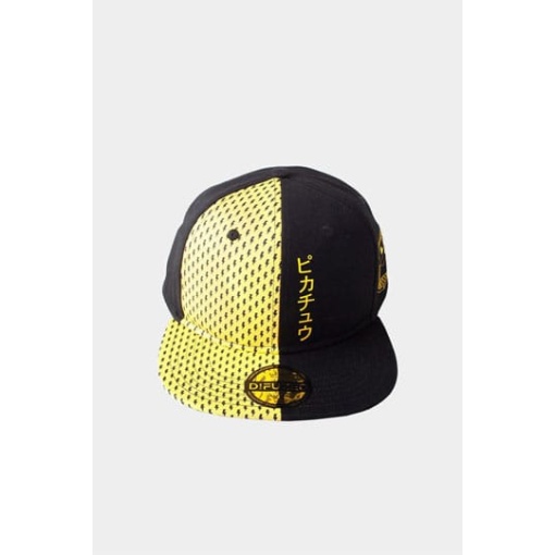 Pokemon Gorra Snapback Block Pikachu