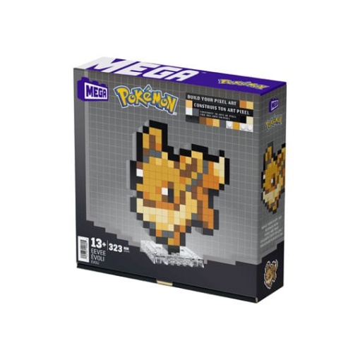 Pokémon Kit de Construcción MEGA Eevee Pixel Art