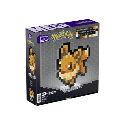 Pokémon Kit de Construcción MEGA Eevee Pixel Art