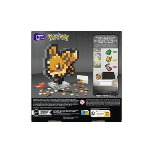 Pokémon Kit de Construcción MEGA Eevee Pixel Art