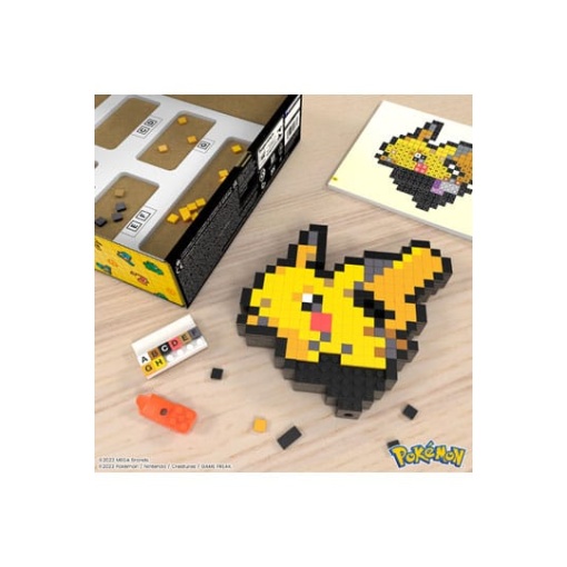 Pokémon Kit de Construcción MEGA Pikachu Pixel Art