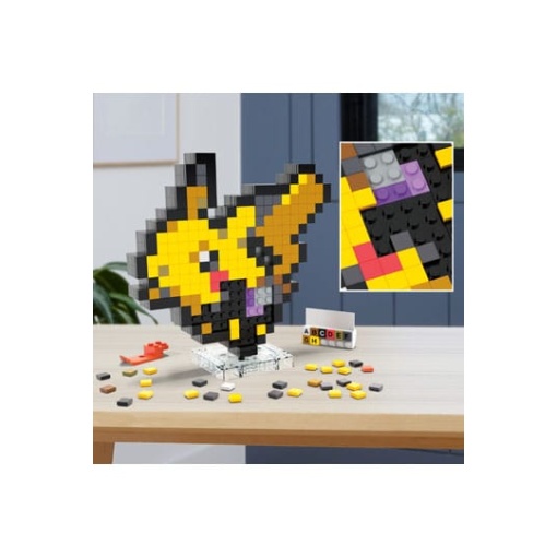 Pokémon Kit de Construcción MEGA Pikachu Pixel Art