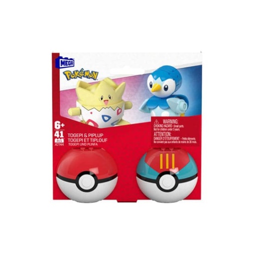 Pokémon Kit de Construcción MEGA Poké Ball Collection: Piplup & Togepi