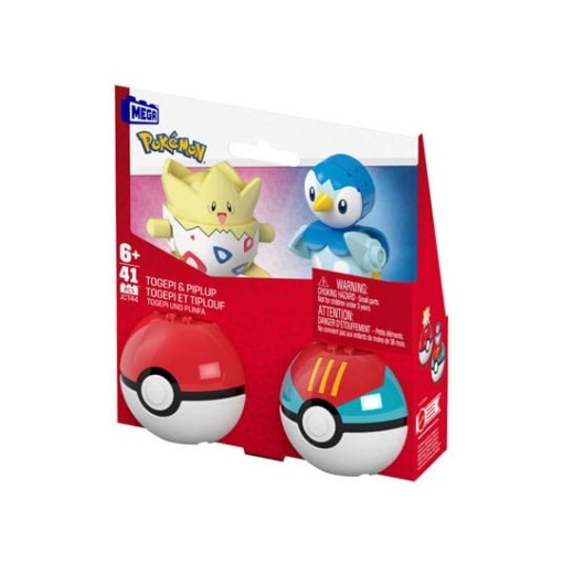 Pokémon Kit de Construcción MEGA Poké Ball Collection: Piplup & Togepi