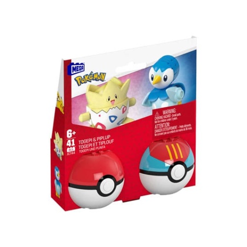 Pokémon Kit de Construcción MEGA Poké Ball Collection: Piplup & Togepi