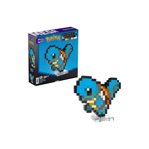 Pokémon Kit de Construcción MEGA Squirtle Pixel Art