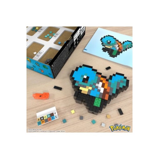 Pokémon Kit de Construcción MEGA Squirtle Pixel Art