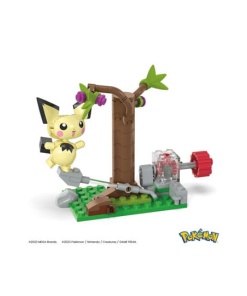 Pokémon Kit de Construcción Mega Construx Búsqueda en el Bosque de Pichu