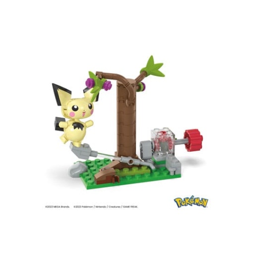 Pokémon Kit de Construcción Mega Construx Búsqueda en el Bosque de Pichu