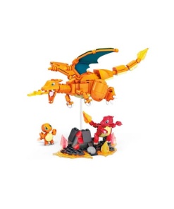 Pokémon Kit de Construcción Mega Construx Set de Evoluciones de Charmander