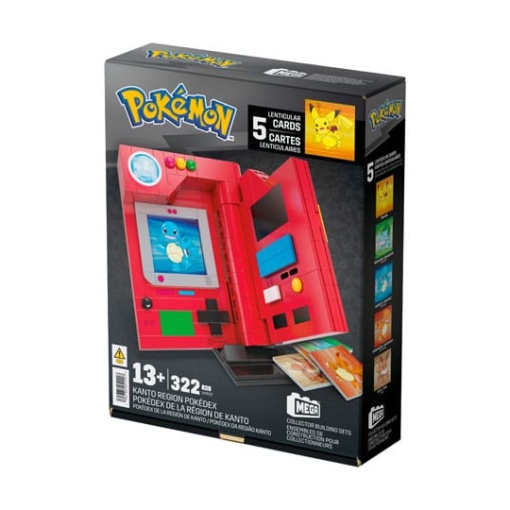 Pokémon MEGA Conjunto De Construcción De La Pokédex De La Región De Kanto