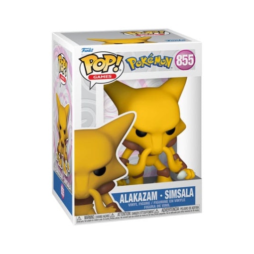 Pokemon POP! Games Vinyl Figura Alakazam (EMEA) 9 cm