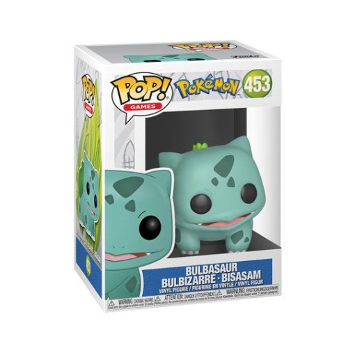 Pokemon POP! Games Vinyl Figura Bulbasaur (EMEA) 9 cm - Embalaje dañado