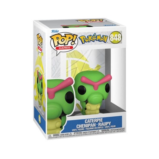 Pokemon POP! Games Vinyl Figura Caterpie 9 cm