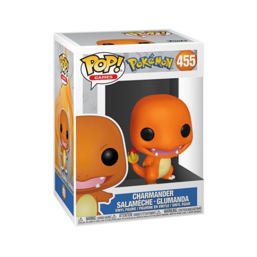 Pokemon POP! Games Vinyl Figura Charmander (EMEA) 9 cm