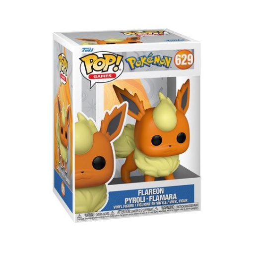 Pokemon POP! Games Vinyl Figura Flareon (EMEA) 9 cm