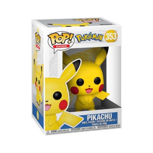 Pokemon POP! Games Vinyl Figura Pikachu 9 cm