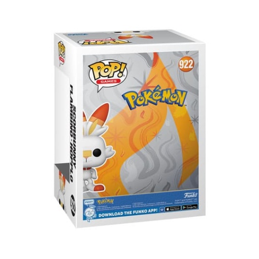 Pokemon POP! Games Vinyl Figura Scorbunny (EMEA) 9 cm