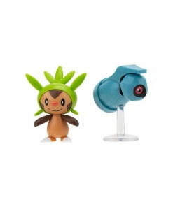 Pokémon Pack de 2 Figuras Battle Figure First Partner Set Chespin