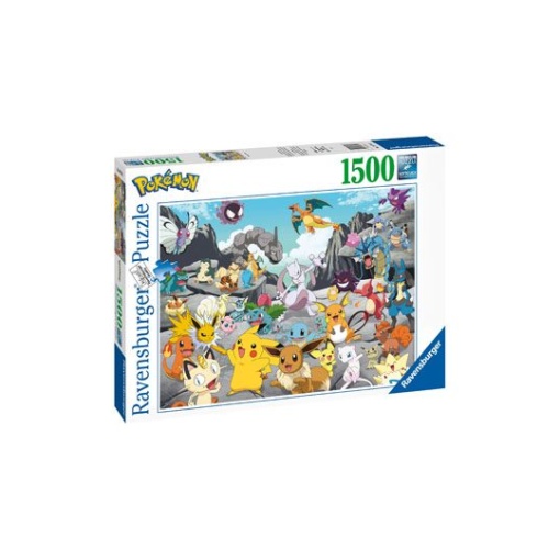 Pokémon Puzzle Pokémon Classics (1500 piezas)