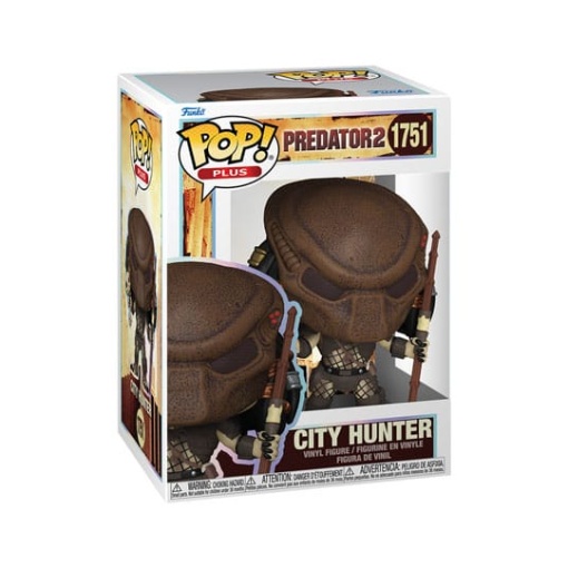 Predator Figura POP! Plus Movies Vinyl City Hunter 9 cm