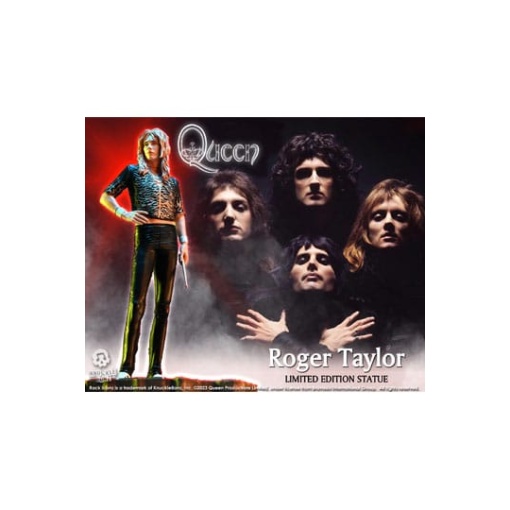 Queen Estatua Rock Iconz Roger Taylor II (Sheer Heart Attack Era) 23 cm