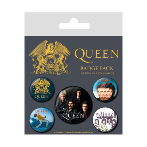 Queen Pack 5 Chapas Classic