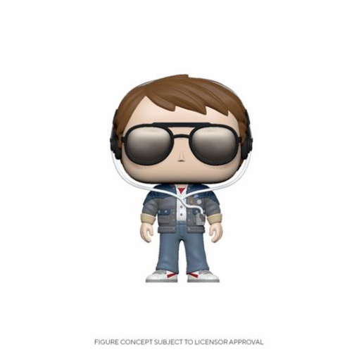 Regreso al Futuro POP! Vinyl Figura Marty w/glasses 9 cm