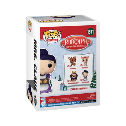 Rudolph the Red-Nosed Reindeer Figura POP! Movies Vinyl Mrs. Claus 9 cm