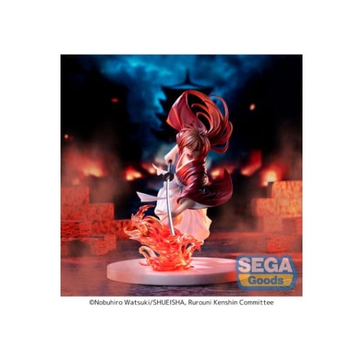 Rurouni Kenshin Estatua Luminasta PVC "Rurouni Kenshin" "Kenshin Himura" 15 cm