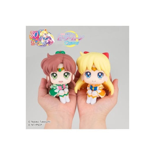 Sailor Moon Estatua PVC Look Up Eternal Sailor Jupiter & Eternal Sailor Venus 11 cm