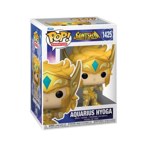 Saint Seiya Figura POP! Animation Gold Aquarius Hyoga 9 cm